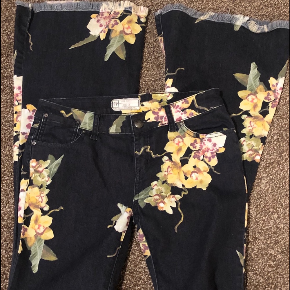 RARE Free People flares